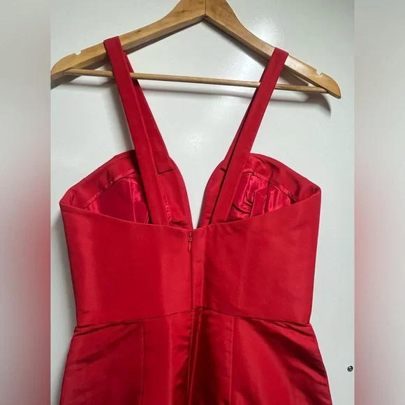 Carolina Herrera silk-faille column maxi gown size 4 women’s designer